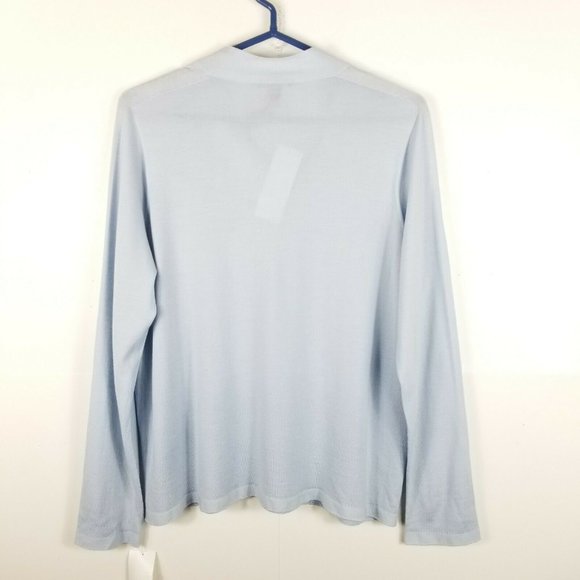 Eileen Fisher Tie Back Collar Top Pullover - Picture 5 of 7